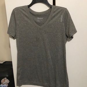 Reebok size large gray shirt